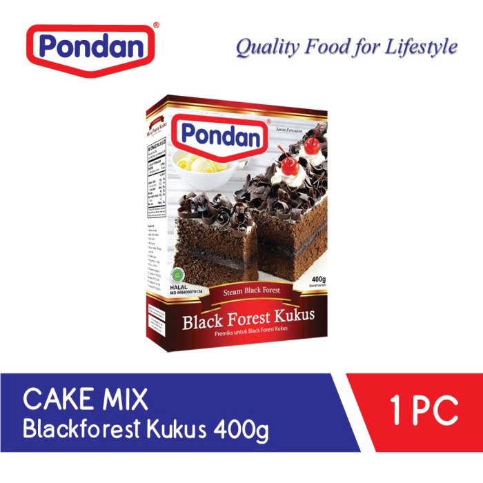 

Termurah [ Best Seller ] PONDAN Blackforest Kukus - Steam Blackforest