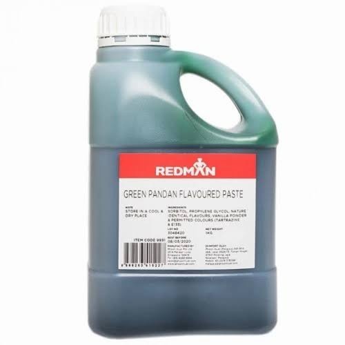 

Termurah [ Best Seller ] Redman Green Pandan Paste / Pasta Pandan Hijau Enak Pekat - 100 ml