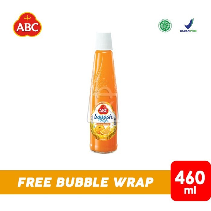 

ABC Squash Orange / Lychee Sirup (Botol kaca 460ml) - Orange 450ml - FasyAnita Mart Denpasar