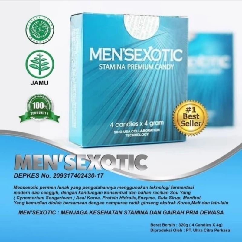 Mensexotic candy Mensexotics permen stamina pria