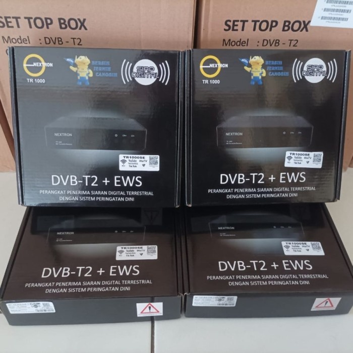 STB Set Top Box Tv Digital DVB T2 Nextron TR1000 - NextronTR1000se