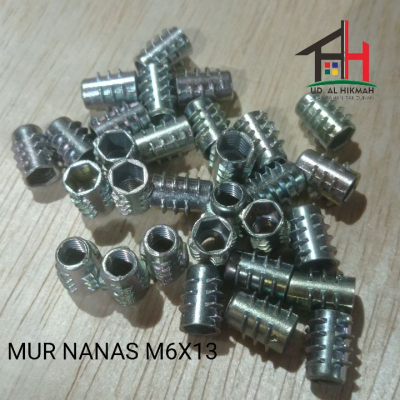 MUR NANAS M6X13 / MUR TANAM FURNITURE M6 X 13