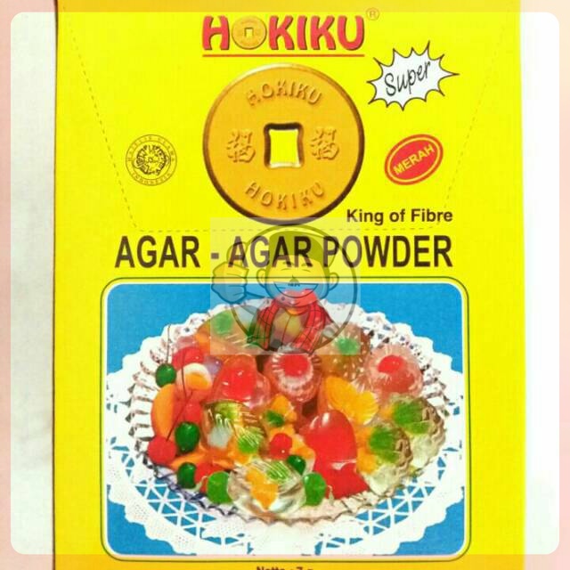 

HOKIKU SUPER AGAR AGAR 1 box isi 12 pcs @7gr