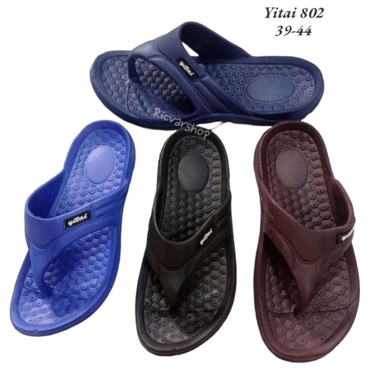 Sandal Jepit Karet Casual Pria dan Wanita Yitai 802 (39-44)