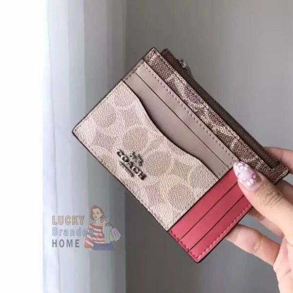 

ASG-99 Dompet CH Large Card Case in Blocked Signature Canvas Original