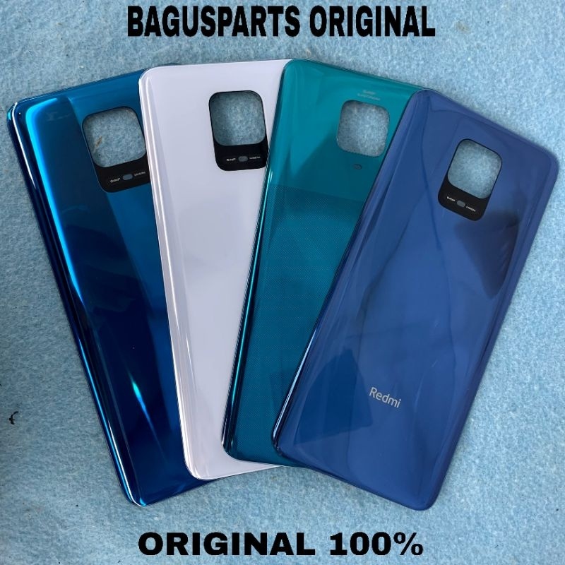 BACKDOOR CASING TUTUP BELAKANG XIAOMI REDMI NOTE 9 PRO ORIGINAL COPOTAN
