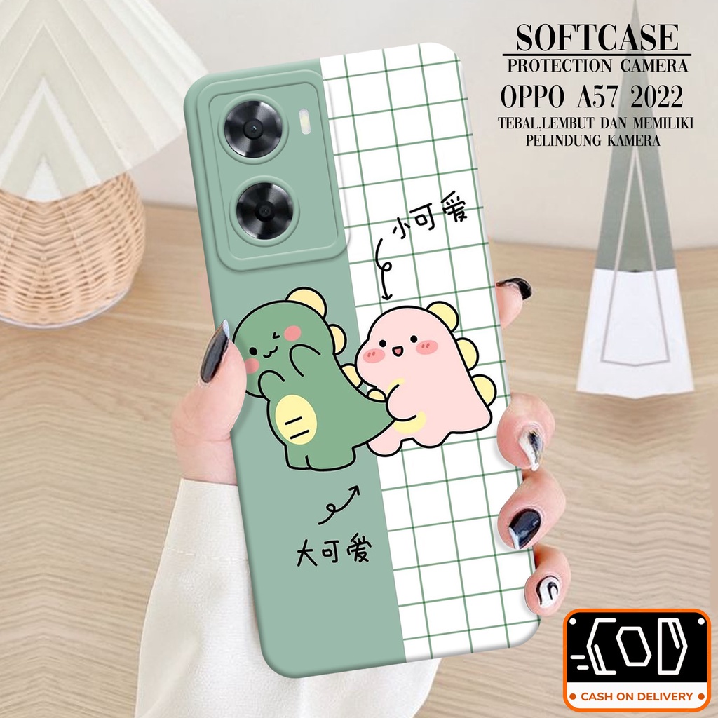 Softcase Silikon Hp Oppo A57 2022 Terbaru - Trans Case Casing Hp Oppo A57 2022 Terbaru
