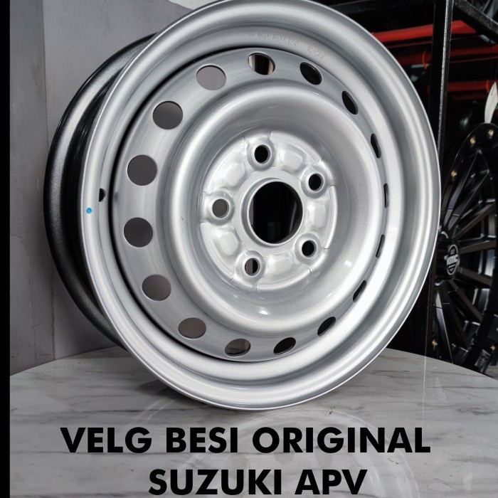 VELG BESI INKO OEM ORIGINAL SUZUKI APV 14x5.0 5H 114.3 et42 RING 14 R14 lebar 5 inci Mobil MEGA CARR