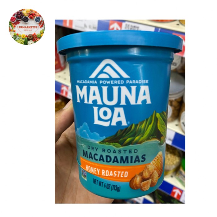 

Mauna Loa Macadamia Honey Roasted Kacang Panggang Dengan Madu 113 grm