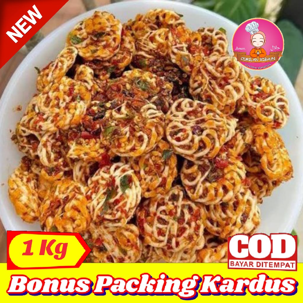 

[1Kg] Kerupuk Seblak Rafael Pedas / Seblak Kering Rafael Pedas - Cemilan Ribhun / TERLARIS TEMAN NGEMIL | makanan ringan jajanan jadul camilan termurah cemilan sehat snack kiloan jajanan murah