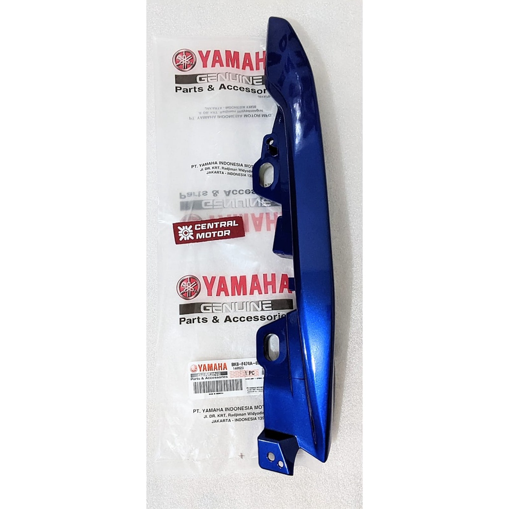Begel Vixion R Behel Sadle Sadel Jok Jog Belakang Besi Biru Metalik Glossy Ori YGP