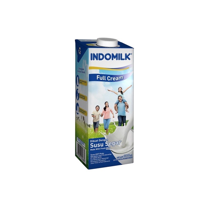 

INDOMILK SUSU UHT FULL CREAM 1 L