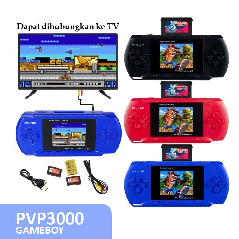 PVP 3000 SLIM Gameboy Retro Free Game Nintendo Card