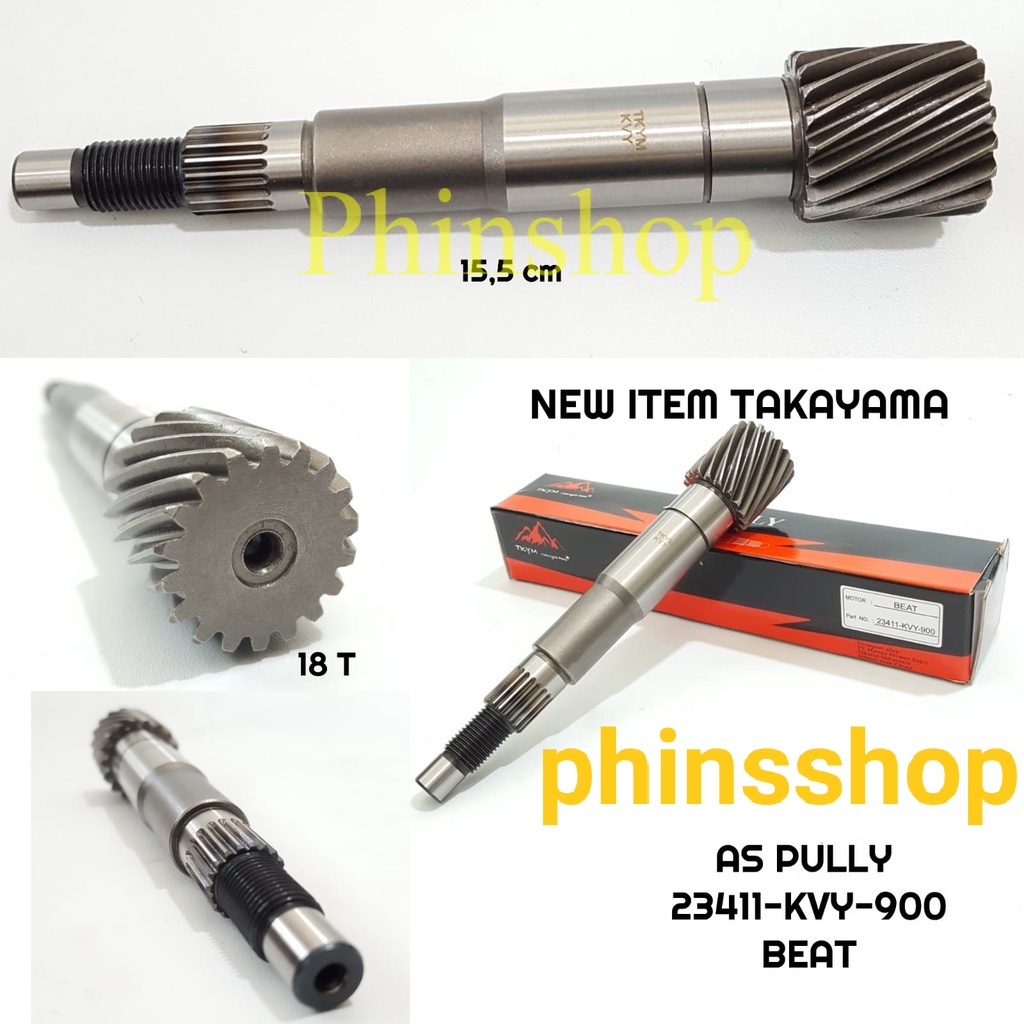 AS POLY BEAT KARBU KVY AS PULLY TAKAYAMA TOP QUALITY ORI TKYM