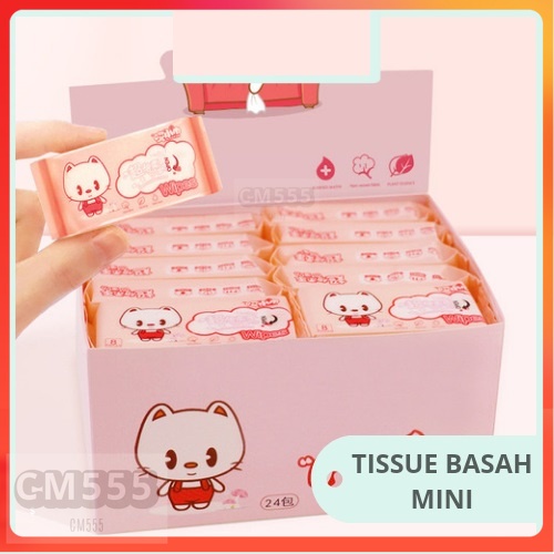 Tisu Basah Mini/Tissue Basah Kecil Travel
