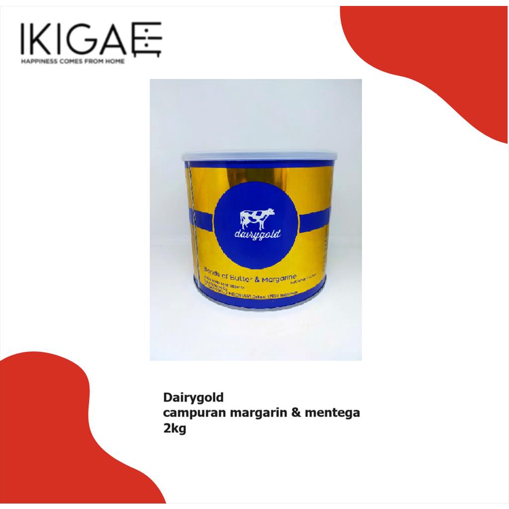 

DAIRYGOLD BUTTER BLEND / CAMPURAN MARGARIN DAN MENTEGA 2 KG