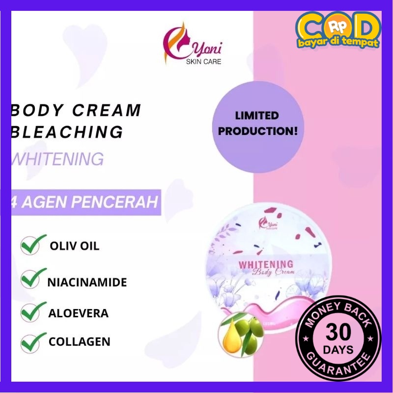 [TGA] Body cream/ Body bleaching Yoniskincare