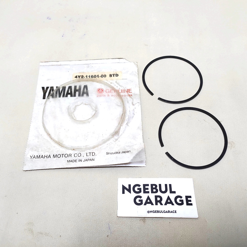 Ring Piston RX King RXK OS STD YAMAHA 4Y2 11601 00 PUTIH