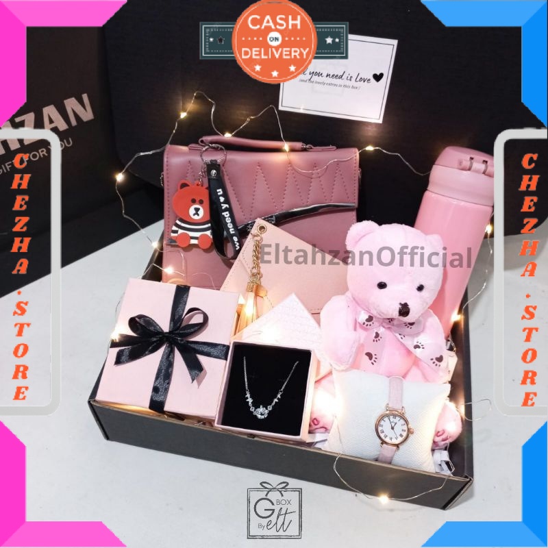 

BINGKISAN KADO ULTAH PASANGAN PACAR ISTRI MANTAN ISIAN MINI DAN BESAR / KADO HAMPERS CEWEK HADIAH ULANG TAHUN KADO BIRTHDAY WISUDA ANNYVERSARY / BONUS GIFT CRAD UCAPAN