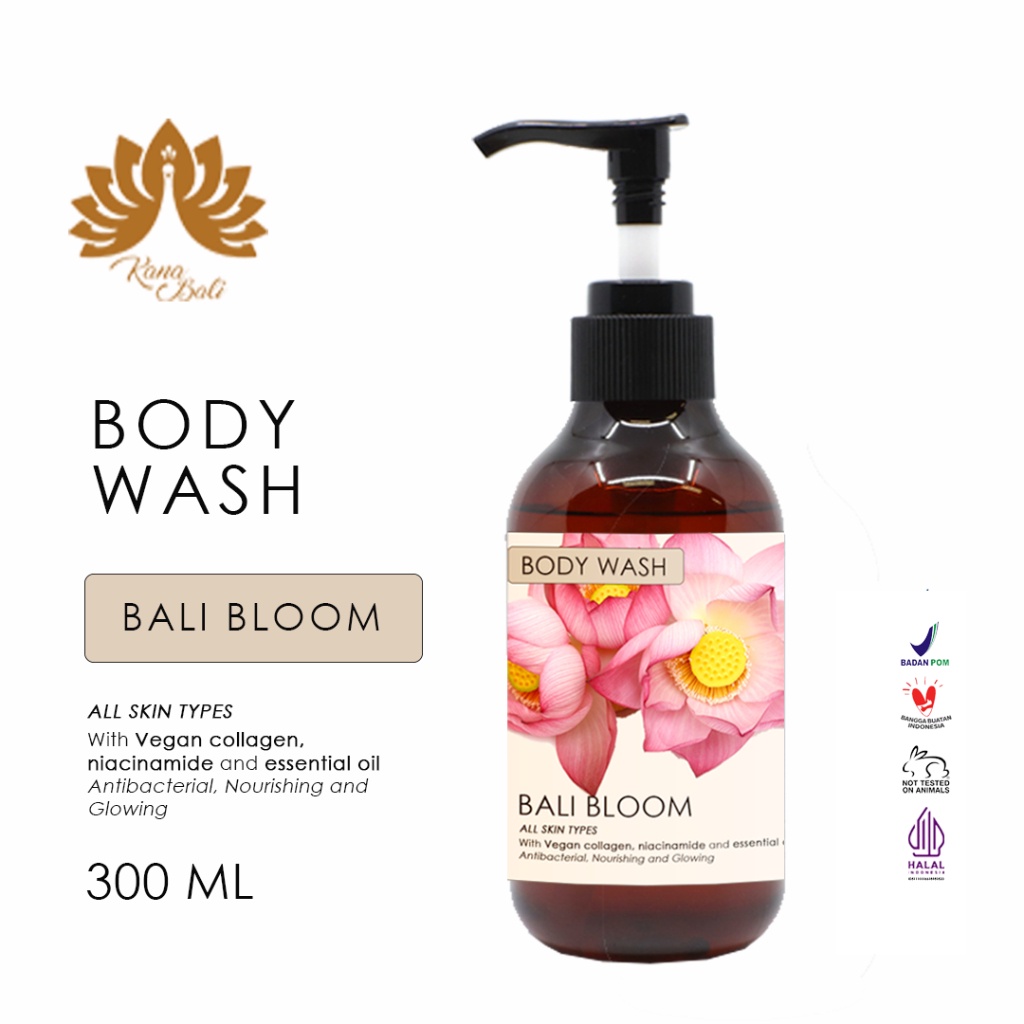Nourishing Body Wash Bali Bloom - Sabun Mandi Kana Bali