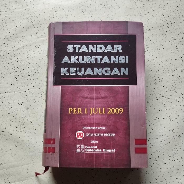 Buku Akuntansi, STANDAR AKUNTANSI KEUANGAN Per 1 Juli 2009 - IAI