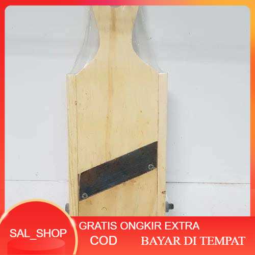 (3 Pcs) Parut Kayu - Parutan Singkong - Parut Kentang - Parutan Pembuat Keripik Singkong - Keripik