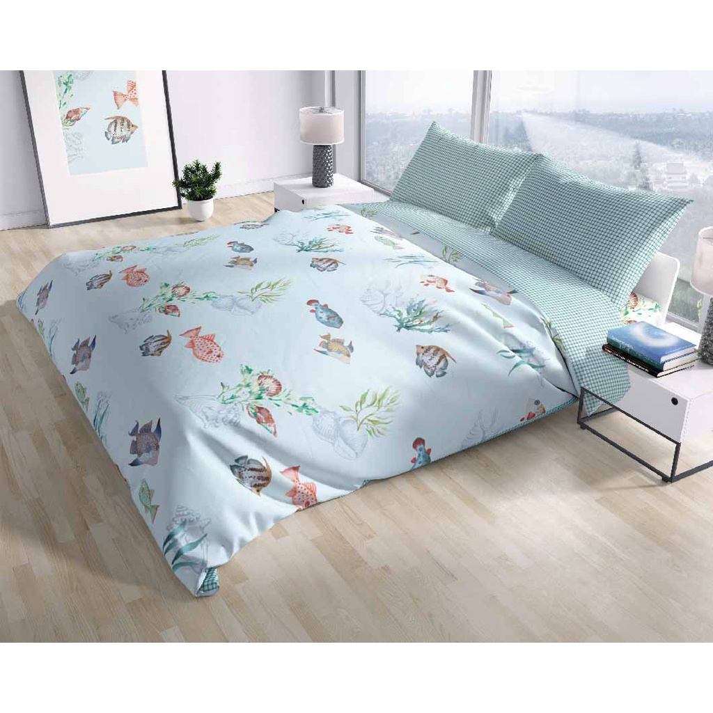SK Comforter MY LOVE Hawaii Bedcover Saja (tanpa sprei) ukuran 180x200 Motif