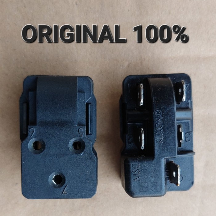 ptc relay relai kompresor kulkas showcase 100% original ori polytron