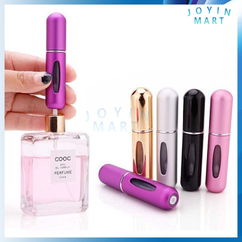 Botol Parfum Refill Portabel 5ml / Botol Parfum Aluminium Mini / Botol Refill Parfum Mini / Botol Pa