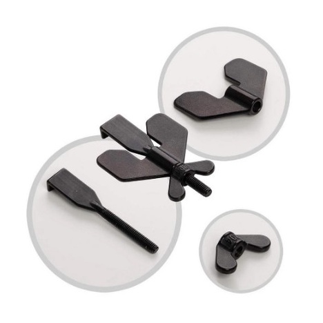 

Kunci Pintu Portable Door Lock Safety Travel Hotel Anti Theft Stopper