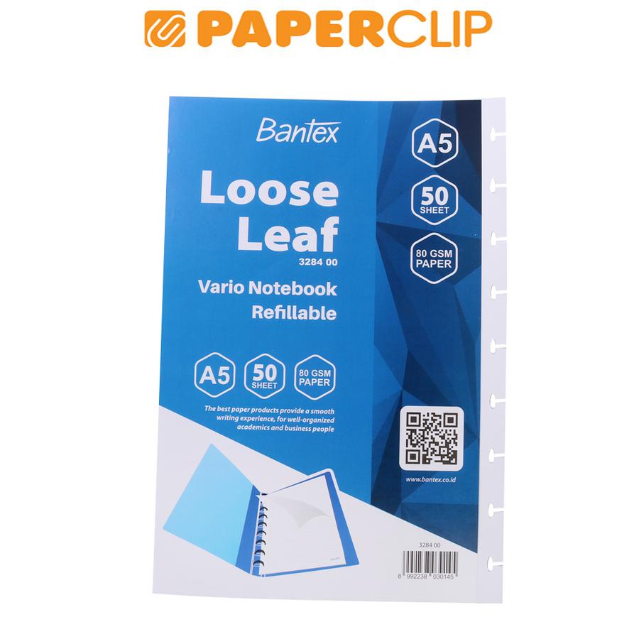 

LOOSE LEAF A5 BANTEX 3284 00 50S VARIO