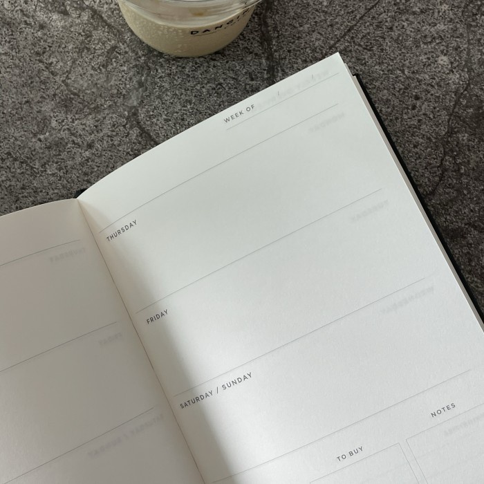 

MURAH- Day By Day Journal - Black- 1.2.23