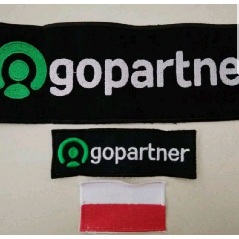 Bordir Bordir COD Emblem bordir logo gopartner//go partner 3IN1bisa pesan satuan