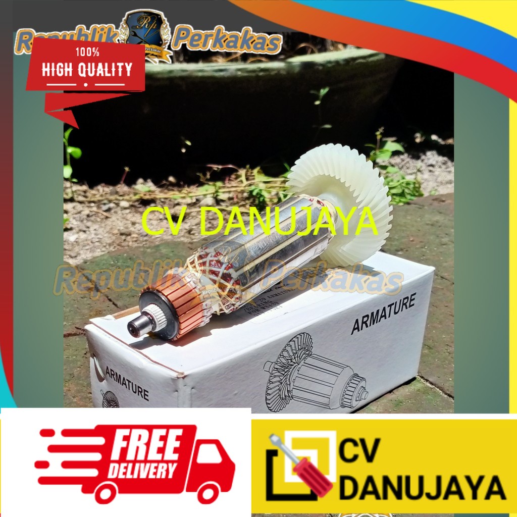 Wipro Armature / Angker W3439 untuk mesin gerinda W3439