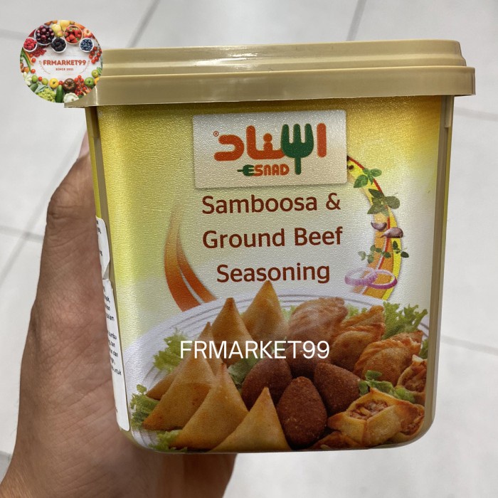 

Esnad Samboosa&Ground Beef Seasoning | Bumbu Samboosa&Graund Beef