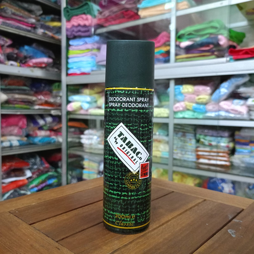 PARFUM TABACO TABAC ORIGINAL COKLAT / HIJAU 200 ML