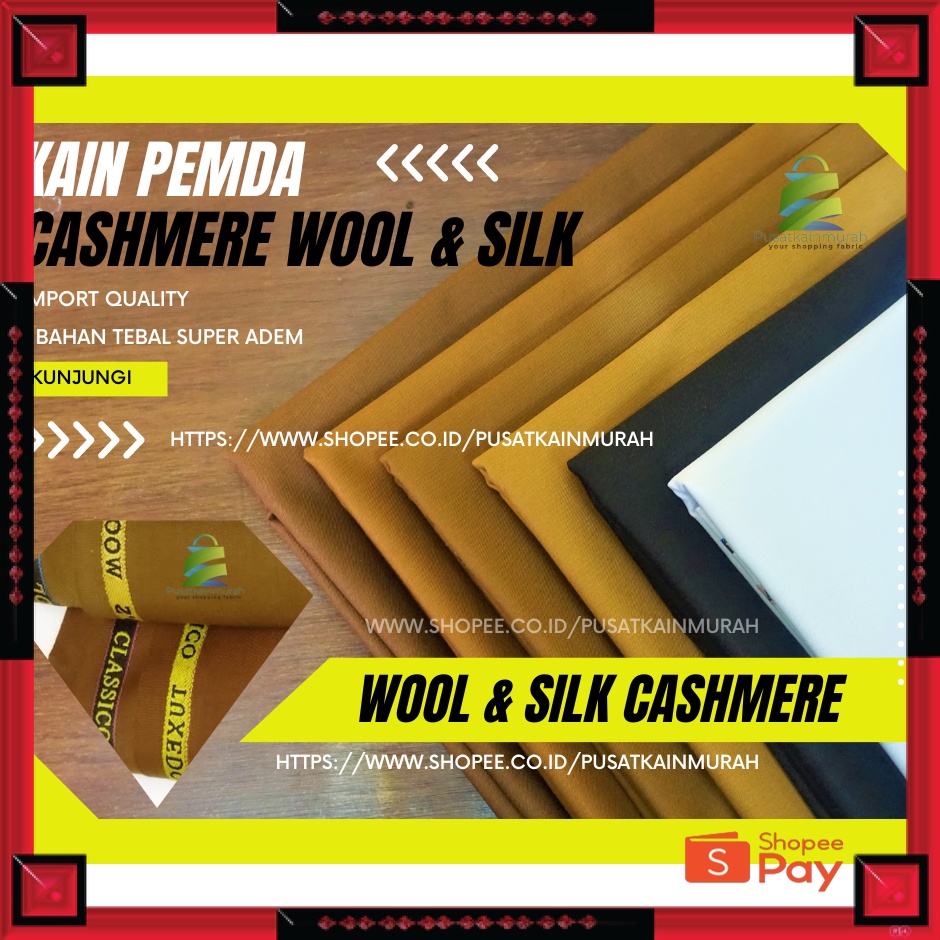 12.12 SERAGAM SALE / Bhan kain semi wool murah seragam pemda PNS ASN PDH khaki tua keki muda/Kain Se