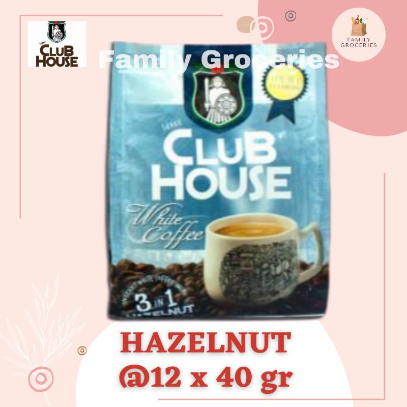 

COD Shake Club House 3 in 1 White Coffee Hazelnut