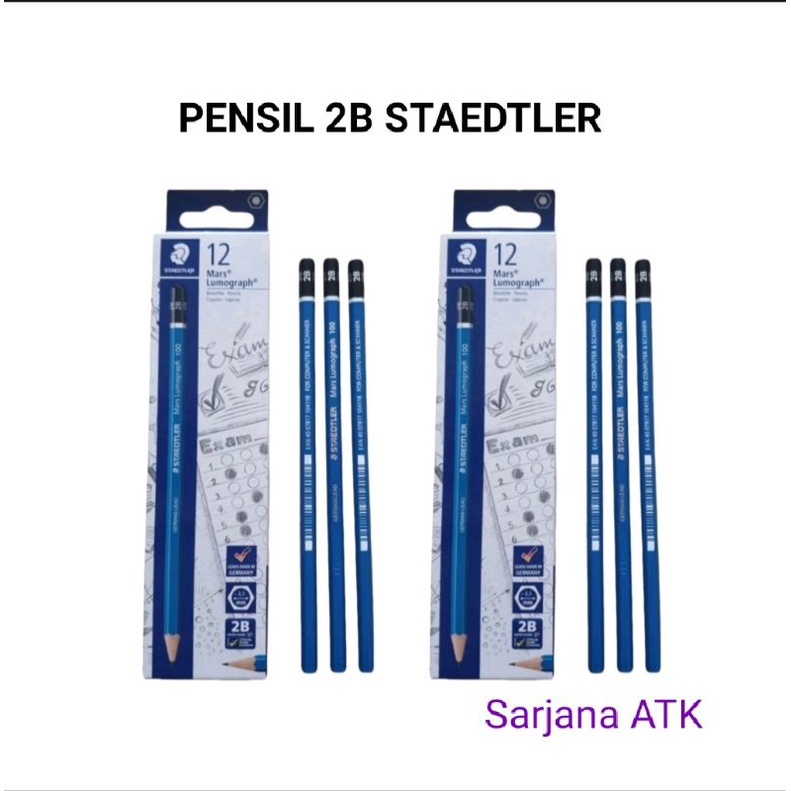 

Pensil Pencil 2B STAEDTLER Pensil Ujian