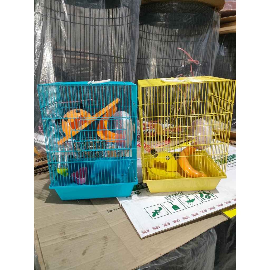kandang hamster 29x21x40 tempat hamster