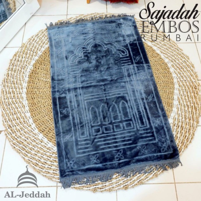 sajadah polos bulu tebal dan empuk lembut nyaman banget dipakai sehari - random