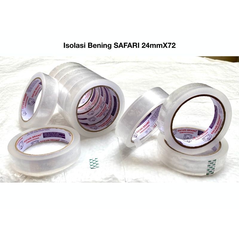 

Murah HANYA DI WIN.OFFICIAL Isolasi solasi solatip lakban kecil bening safadi brand