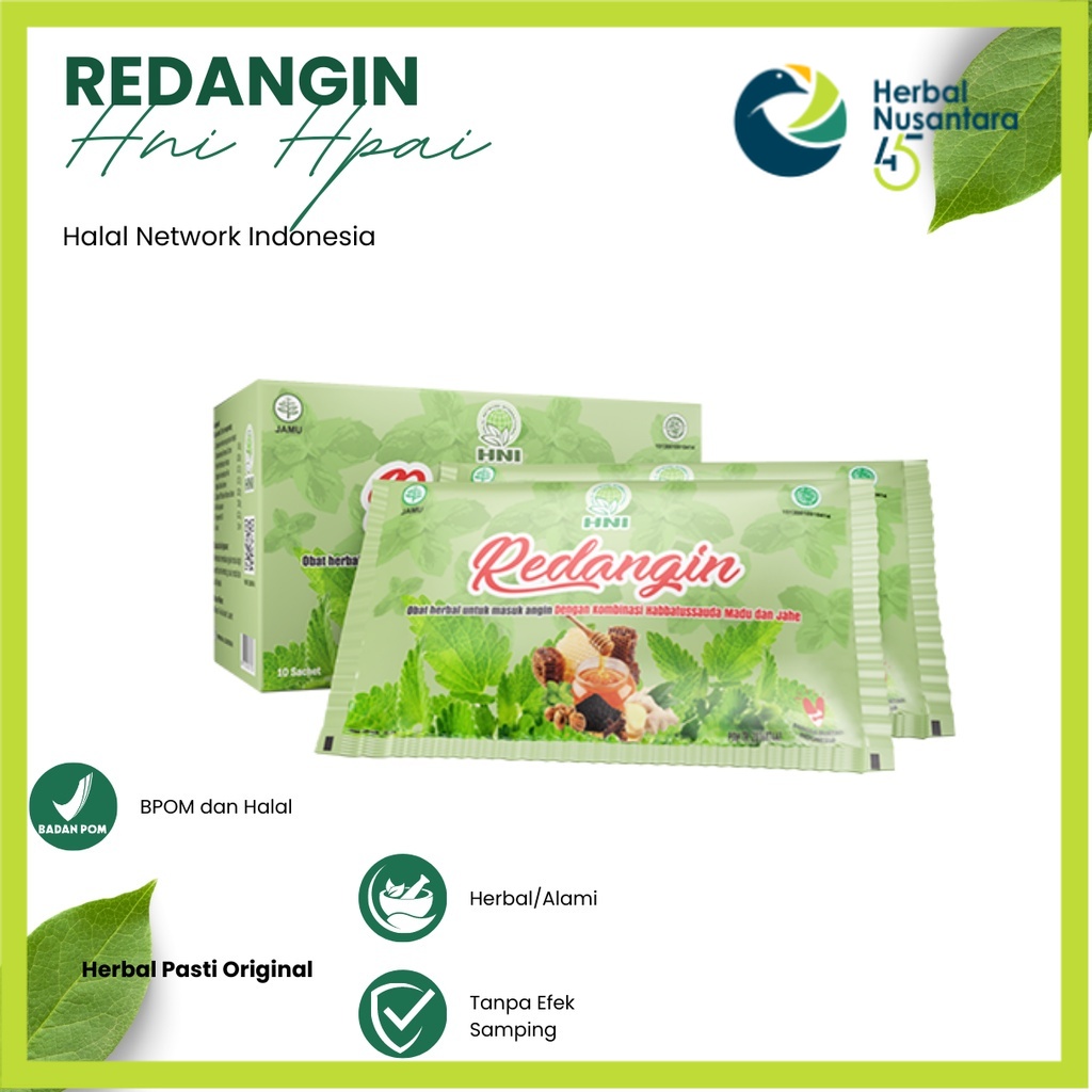 

Redangin - Herbal Masuk Angin | Bisa Bayar COD - HNI HPAI BPOM