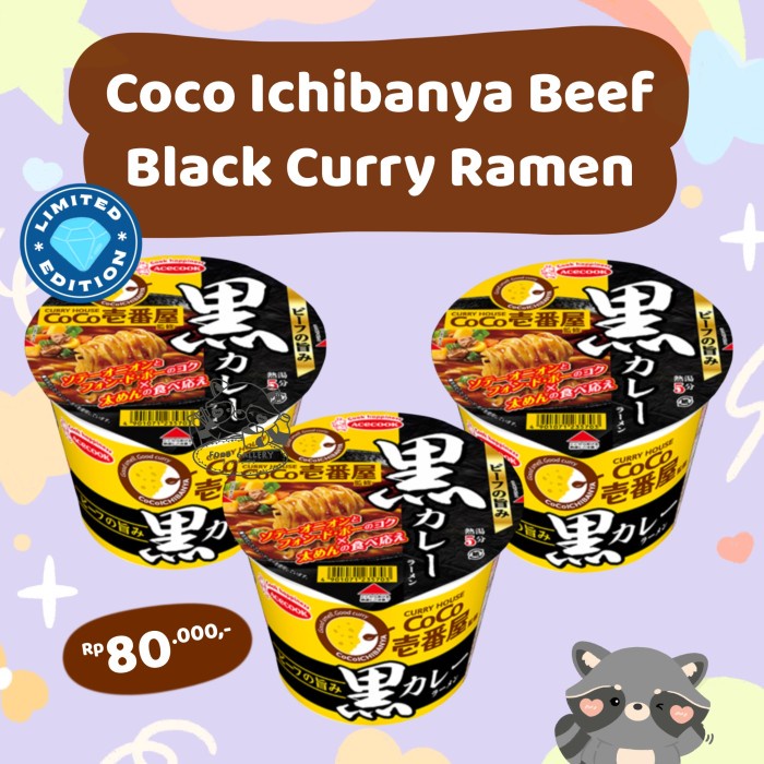 

Coco Ichibanya Curry Ramen LIMITED EDITION JAPAN - Red Curry