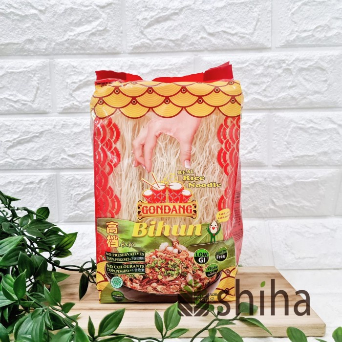 

Bihun Gondang l Bihun Beras Putih Merah 250gr l Gluten Free l Low GI - Merah