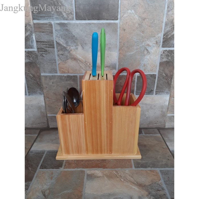 

Tempat Pisau Serbaguna/Tempat Pisau+ Tempat Sendok murah