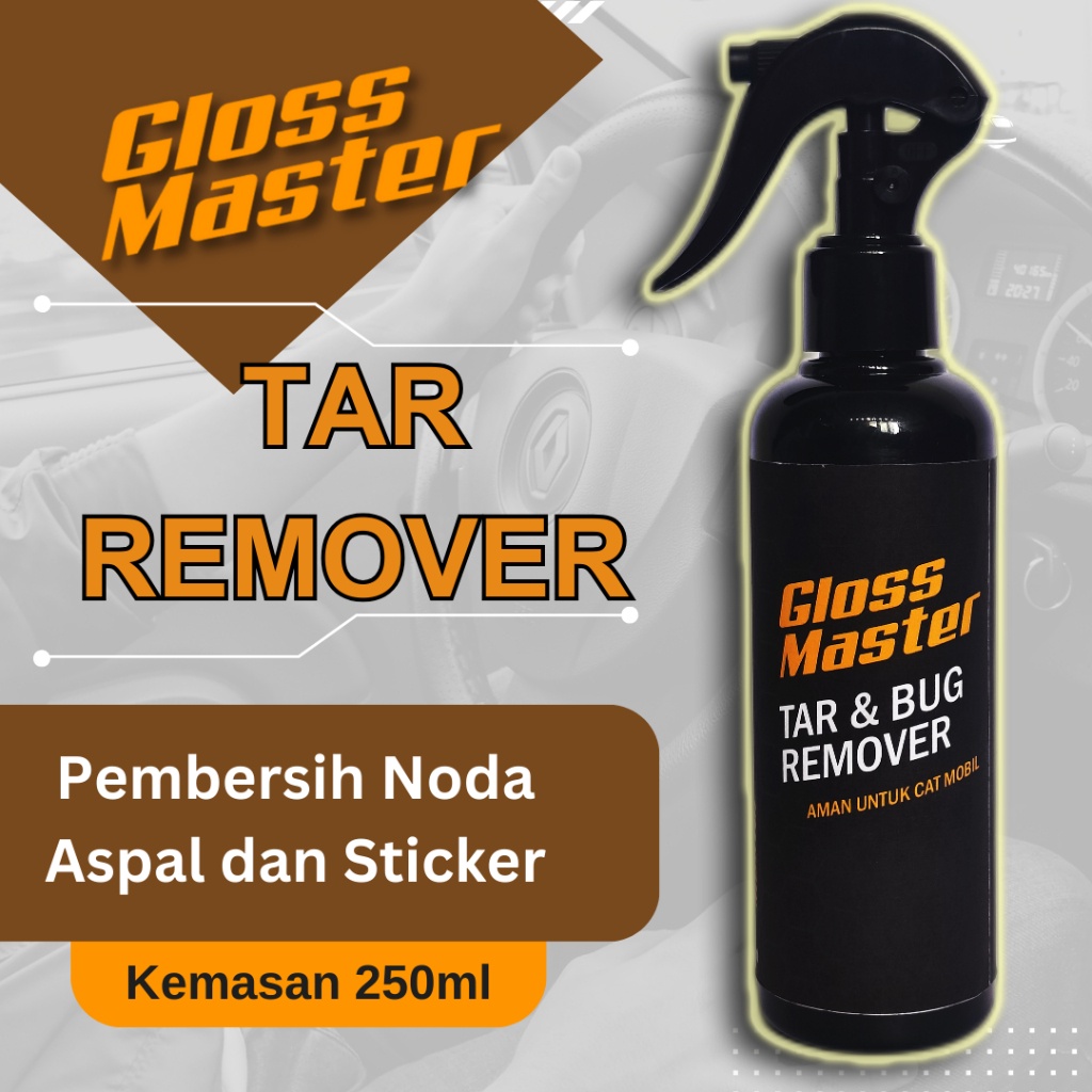 Penghilang noda aspal / bekas lem sticker / Mobil dan motor / Rapid Bug and Tar Remover
