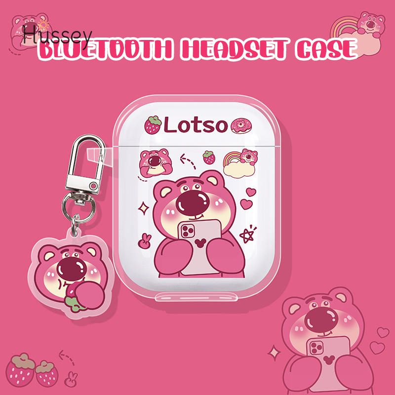 BESTPROMO Case i12 TWS Silicone Kartun Pelindung Earphone Casing for Inpods I12 i12-Hu