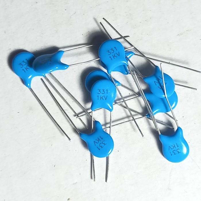 kapasitor 330pf 1KV 330p 330 pf 1000v 331 capasitor capacitor keramik keramic