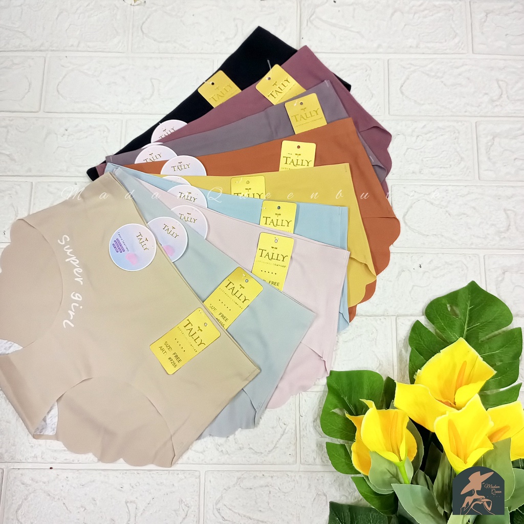 TALLY CD CELANA DALAM SEAMLESS 9255 | FREE SIZE | FIT XL | BAHAN SEAMLESS |